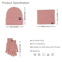 Winter Scarf Hat Gloves Gift Set thumbnail 6