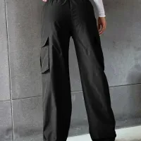 Y2K Ripped Baggy Cargo Pants thumbnail 3
