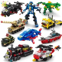 6-in-1 City Engineering Building Blocks Set thumbnail 1