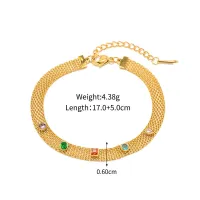 Gold Plated Crystal Choker Necklace thumbnail 6