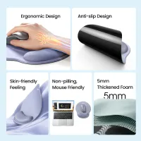 UGREEN Ergonomic Mouse Pad with Wrist Support thumbnail 2