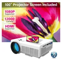 SUNYS 1080P Portable Bluetooth Projector thumbnail 1