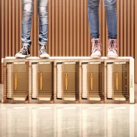 Slim Rolling Storage Cabinet thumbnail 5