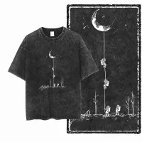 Astronaut Space Graphic Acid Wash Tee thumbnail 1