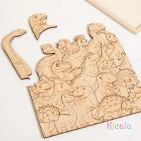 Animal Shape Wooden Puzzles for Kids thumbnail 2