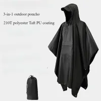 3-in-1 Tactical Rain Poncho thumbnail 2