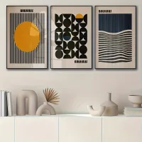 Bauhaus Canvas Print - Geometric Wall Art thumbnail 4