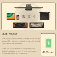 Akko MU01 Wooden Mechanical Keyboard thumbnail 3
