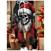 Skull Graphic Sweatpants for Men thumbnail 6
