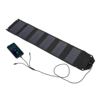 100 Вт, 80 Вт, 60 Вт складывающаяся солнечная панель, 5 В USB, портативный складной мешок, зарядное устройство батареи для телефона, для походов на открытом воздухе, водонепроницаемый пауэрбанк thumbnail 3