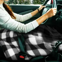 12V Fleece Heated Car Blanket thumbnail 2