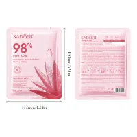 SAODER Pink Aloe Facial Masks thumbnail 6