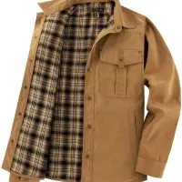 Men's Flannel Lined Western Shacket thumbnail 6