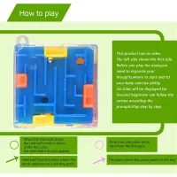 Mini 3D Maze Cube Puzzle Toy thumbnail 6