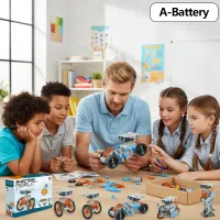 12-in-1 STEM Robot Building Kit thumbnail 4