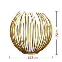 Nordic Metal Candle Lantern Holder thumbnail 1