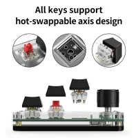 3-Key RGB Macro Keyboard with Knob thumbnail 5