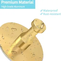 No Damage Aluminum Adhesive Hooks thumbnail 4