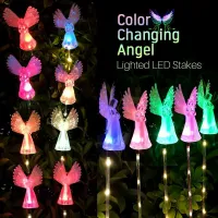 Solar Angel Stake Lights thumbnail 5