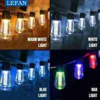 Solar LED Outdoor String Lights thumbnail 2