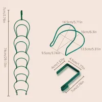 Door Hanger Hooks Storage Rack Organizer thumbnail 6