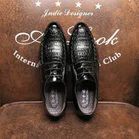 Designer Men's Formal Leather Oxford Shoes thumbnail 5