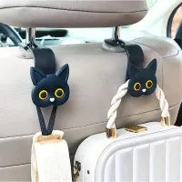3D Cartoon Cat Car Headrest Hook thumbnail 2