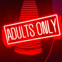 Adults Only Neon LED Sign thumbnail 6