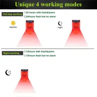 Solar Motion Sensor Security Alarm thumbnail 5