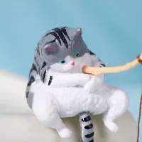 Mini Fishing Cat Aquarium Ornament thumbnail 4