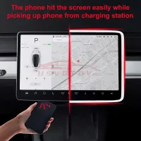 Tesla Model 3/Y Screen Protector Frame & Console Cover thumbnail 3