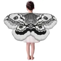 Girls Moth Butterfly Wings Cape Costume thumbnail 3