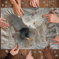 3D Carved Eagle Puzzle 1000pc thumbnail 4