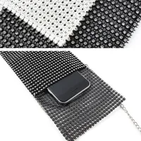 2025 Korean-Style Diamond Mini Chain Purse thumbnail 2