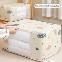 Non-Woven Storage Box with Window & Double Zippers thumbnail 6