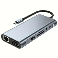 10-in-1 USB C Hub Docking Station thumbnail 3