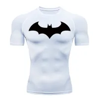 Bat Graphic Compression Shirt thumbnail 3