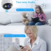 Lenovo 3MP WIFI E27 Bulb Security Camera thumbnail 4