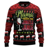 Santa Claus 3D Printed Ugly Christmas Hoodie thumbnail 1