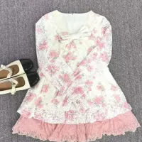 Y2K Floral Vintage Sweet Elegant Dress thumbnail 6