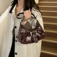 Y2K Retro Pleated Hobo Shoulder Bag thumbnail 4