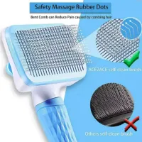Pet Hair Removal Needle Comb Brush thumbnail 6