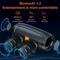 Портативная Bluetooth стерео-колонка с FM thumbnail 3