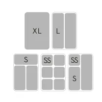 Clear Stackable Storage Bins thumbnail 5