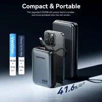 Vention 45W 20000mAh Fast Charge Power Bank thumbnail 5