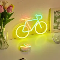 Bicycle LED Neon Sign - Wall & Table Decor thumbnail 6