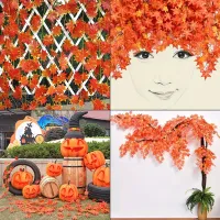 Fall Maple Leaf Garland Artificial Vine thumbnail 5