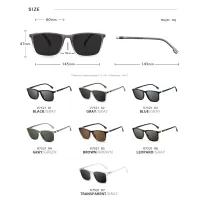 VEITHDIA Retro Polarized Sunglasses thumbnail 6