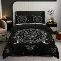 Boho Sun & Moon Duvet Cover Set thumbnail 1