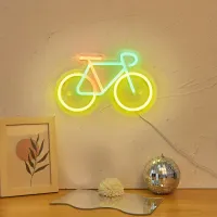 Bicycle LED Neon Sign - Wall & Table Decor thumbnail 5